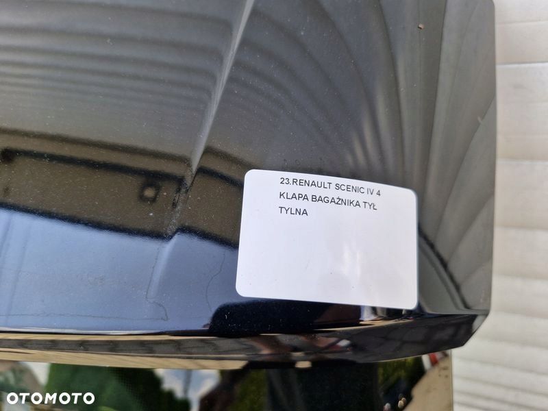RENAULT SCENIC IV 4 KLAPA BAGAŻNIKA TYŁ TYLNA BIXNK TEKNG - 2