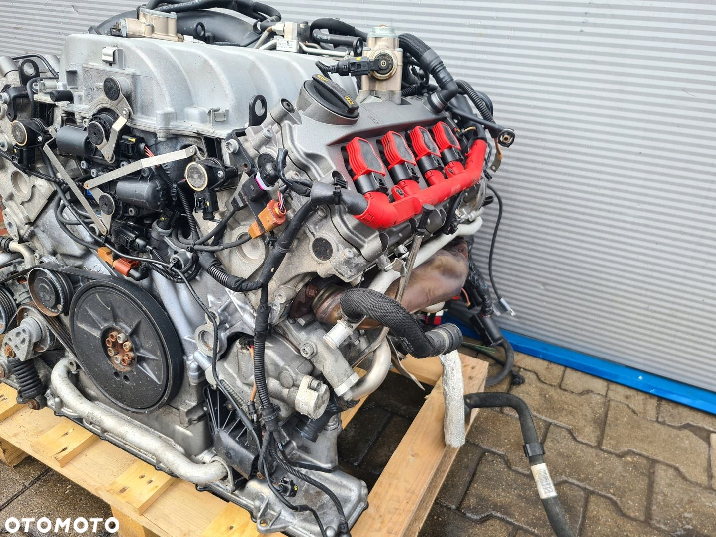 AUDI A5 S5 4.2 FSI V8 SILNIK CAU KOMPLETNY - 4