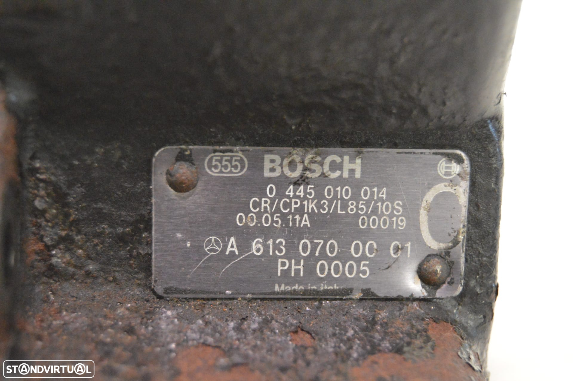 BOMBA ALTA PRESSÃO INJECÇÃO INJETOR INJETORA 0445010014 A6130700001 6130700001 MERCEDES BENZ CLASS S W220 S320 CDI 197CV OM602982 602982 - 7