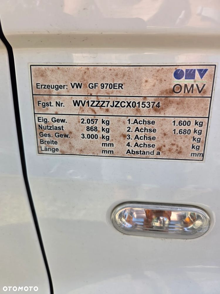 Volkswagen T5 podwójna kabina DOKA 4x4 - 5