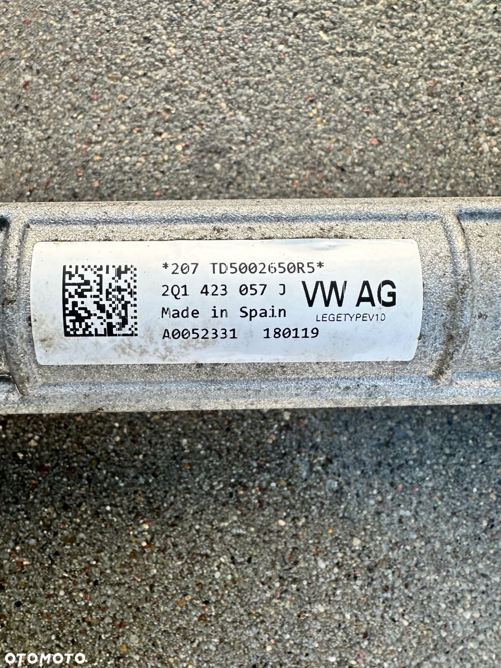 Przekładnia Kierownicza VW Polo 2G 1.0 MPI Demontaż 2Q1423057J - 5