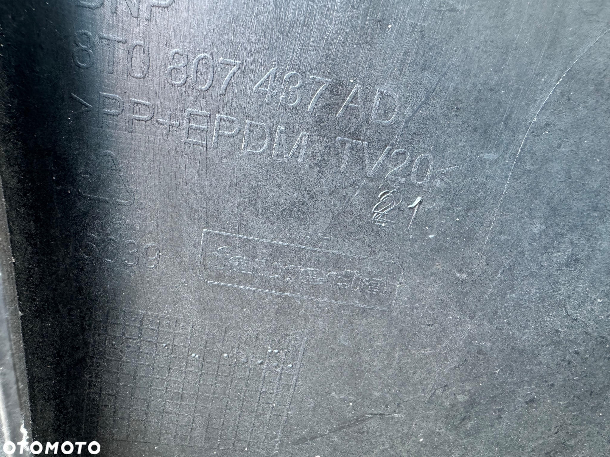 ZDERZAK PRZÓD PRZEDNI AUDI A5 8T0 LIFT 11-16 SPRYSKI GRILL 8T0807437AD 8T0853651G 8T0807233C ORYGINAŁ - 16