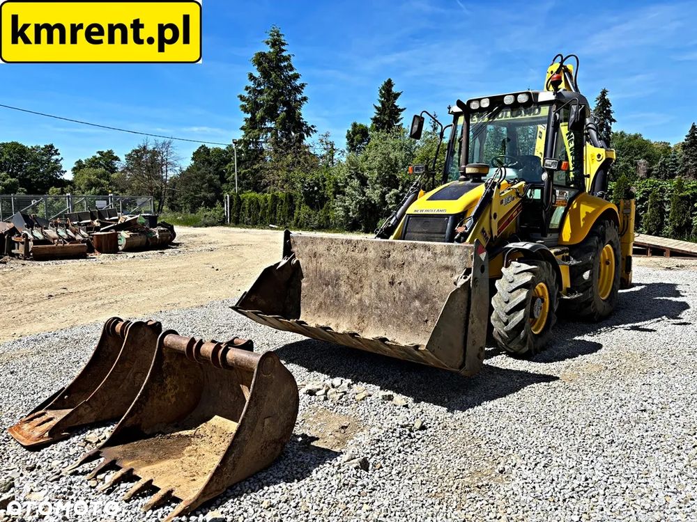 New Holland B110B KOPARKO-ŁADOWARKA 2011R. | JCB 3CX CAT 428 432 CASE 580 590 NEW HOLLAND 115 - 21