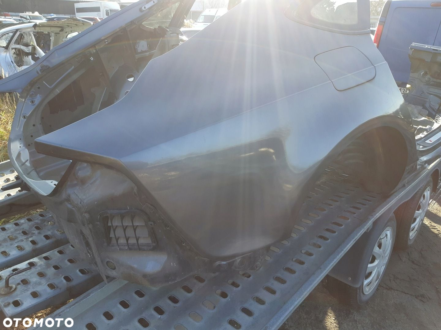 AUDI A7 4G LZ7S BŁOTNIK PRAWY TYŁ POSZYCIE ĆWIARTKA PRÓG 2010-2018 - 4