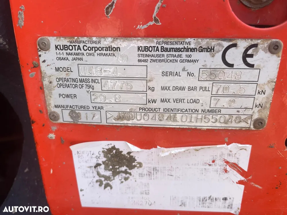 Kubota U48-4 - 25