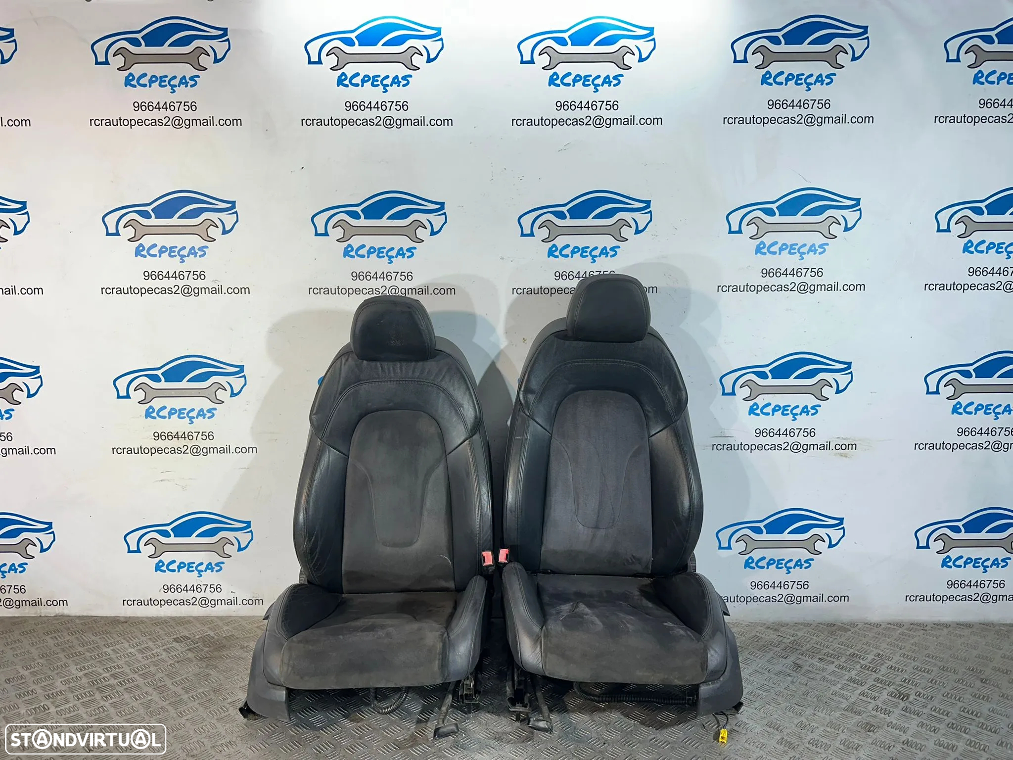 .Conjunto Bancos Originais S-Line Audi TT 8J Pele Alcantara 2006 - 2014 - 8