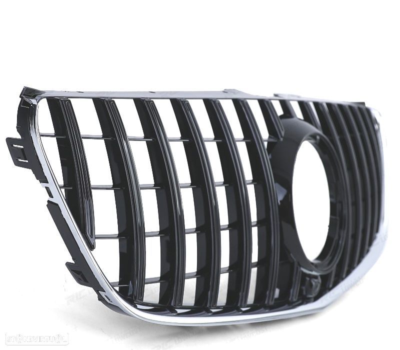 GRELHA FRONTAL MERCEDES V W447 14-19 PRETO BRILHANTE - 3