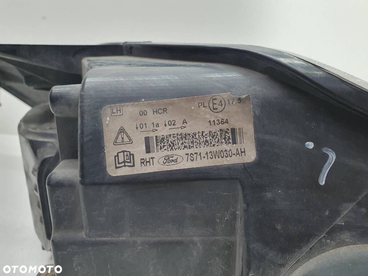 LAMPA PRZÓD PRZEDNIA LEWA FORD MONDEO MK4 EUROPA 7S71-13W030-AH - 5