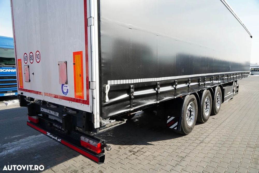 Schwarzmuller CORTINĂ / STANDARD / COȘ PENTRU PALEȚI / AXE SAF / - 13