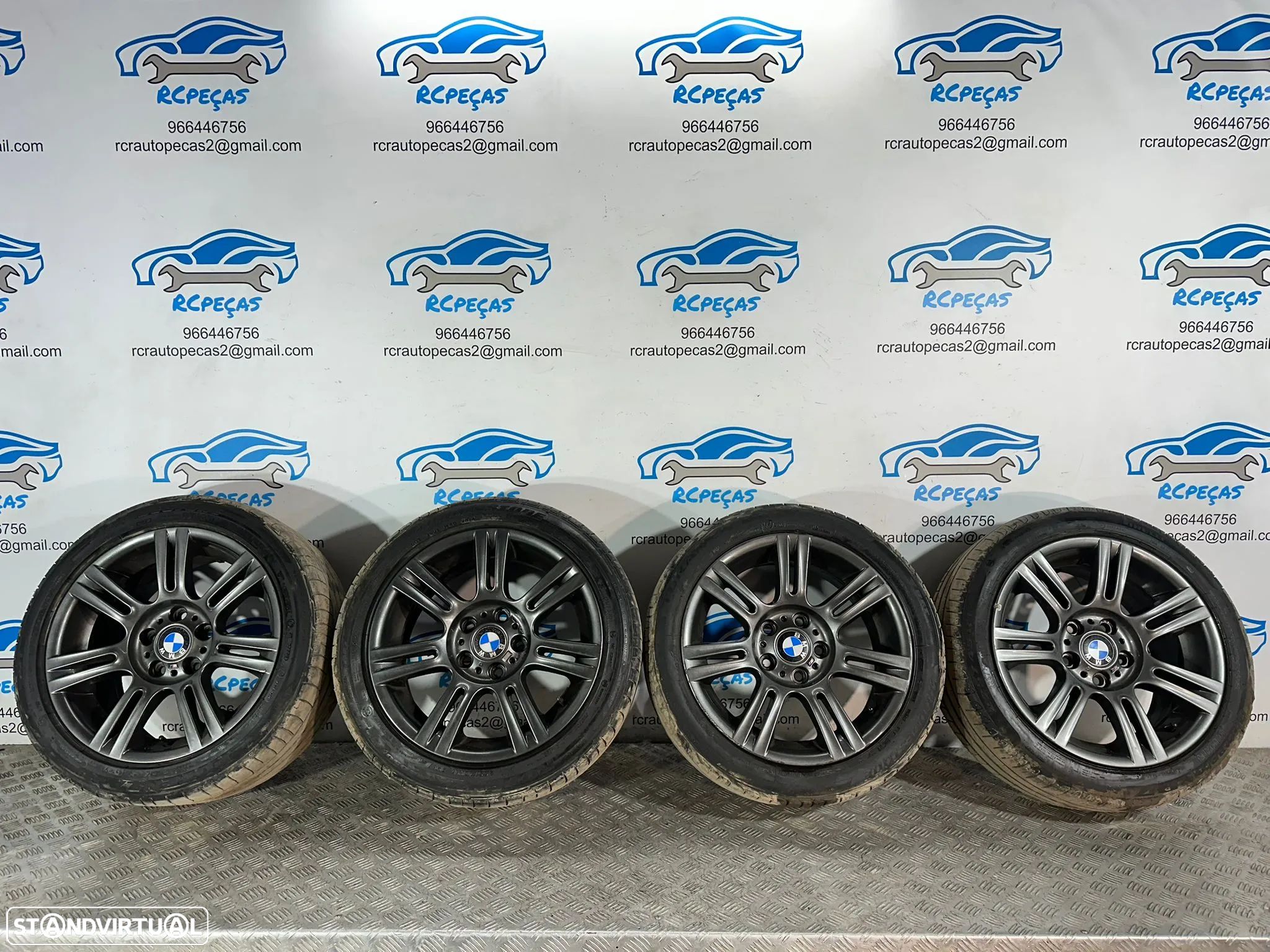 .Conjunto Jantes 17 Originais Pack M Style 194 BMW 5x120 8.0J 8.5J ET34 ET37 8036935 8036936 - 1