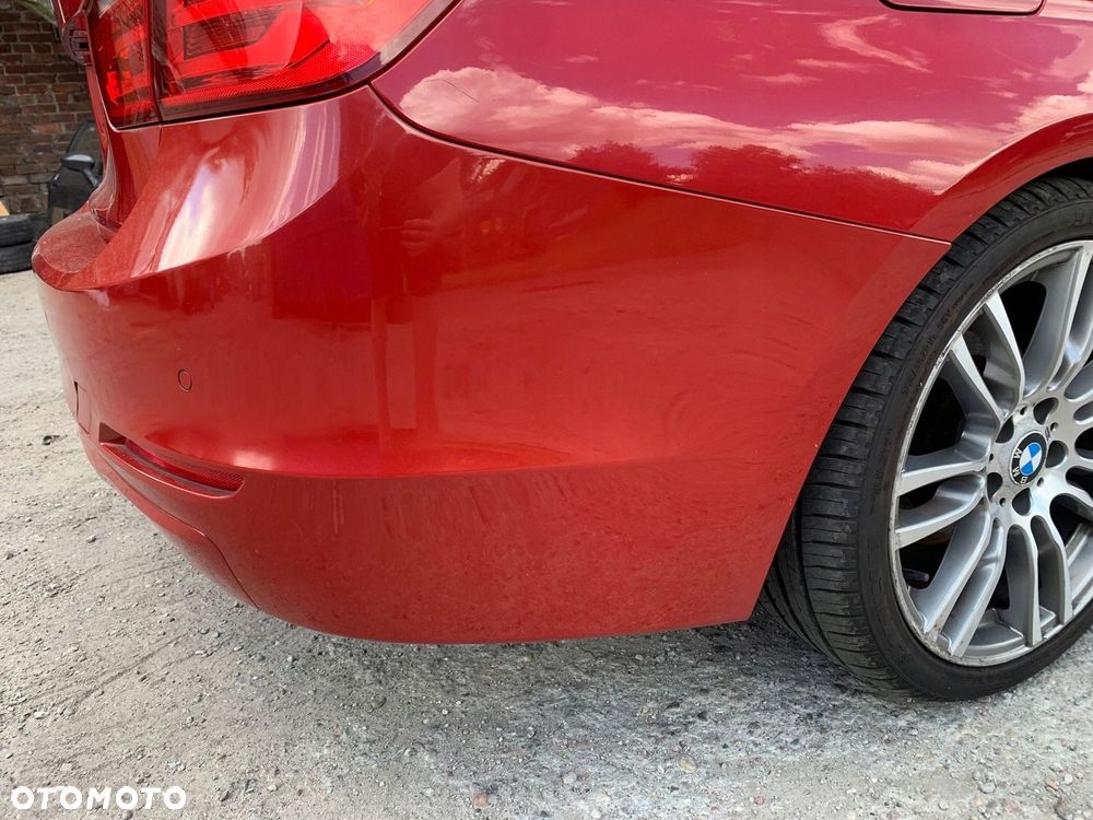 Zderzak tył tylny BMW 3 F30 sedan czerwony A75 WWA - 6