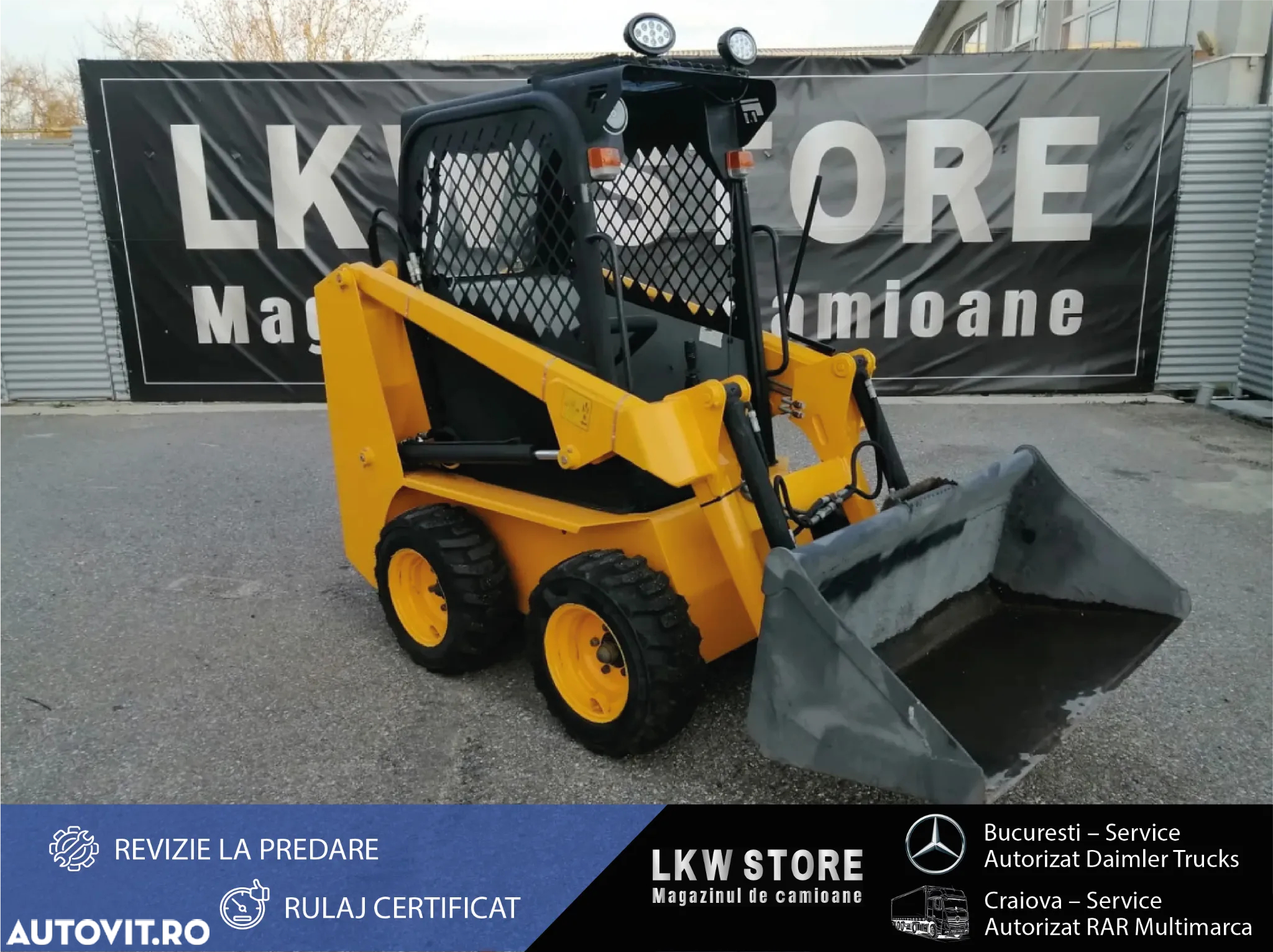 Bobcat MINIINCARCATOR FRONTAL Ram Italia FM 120 - INSTALATIE PICON - 2