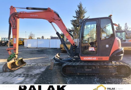 Kubota Mini koparka KUBOTA KX080 -4 ,2018 rok - 2