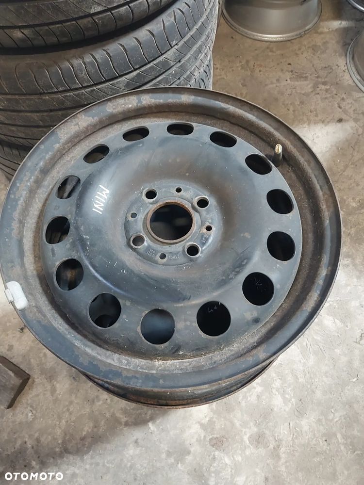 Felgi felga KOMPLET stalowe 15' 4x100 ET45 Mini Cooper R50 R54 R55 R56 ONE 51/2jx15h2 - 1