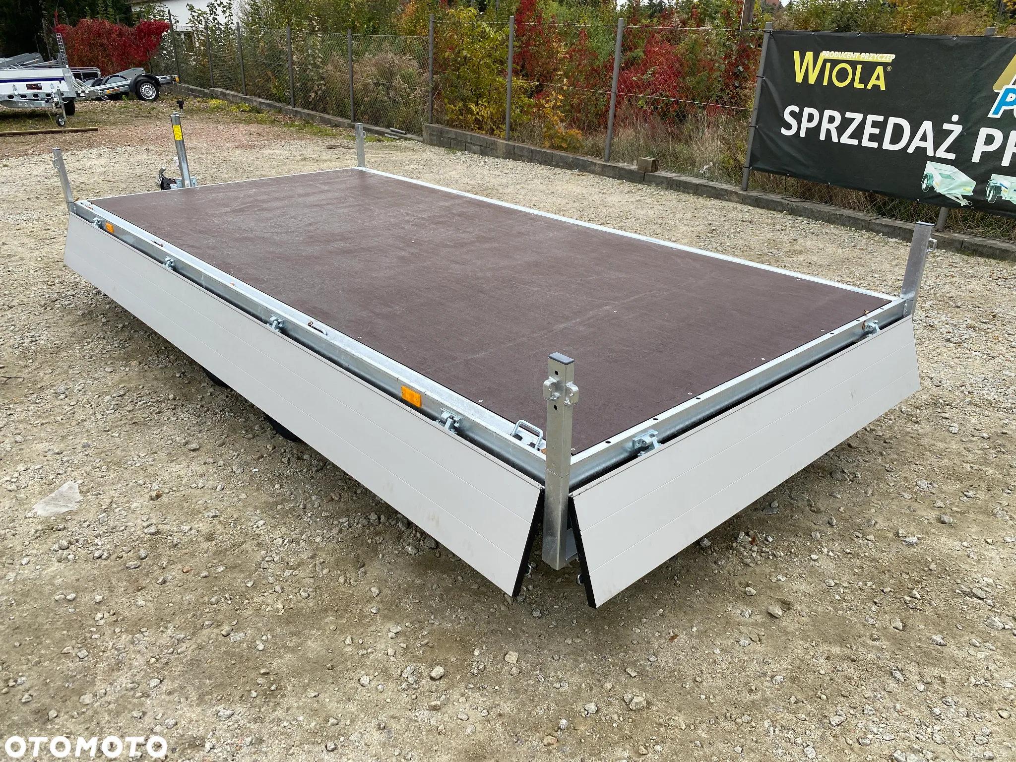 Neptun | 405x198x30 cm | DMC 2700 kg | 10 LAT GWARANCJI | ALUMINIOWE BURTY | KOŁA R13C | PLATFORMA Z BURTAMI | SPAWANA | GAUPEN N27-405 2 Master GN264 | BARDZO MOCNA! | DOSTAWA | RATY | LEASING | - 19
