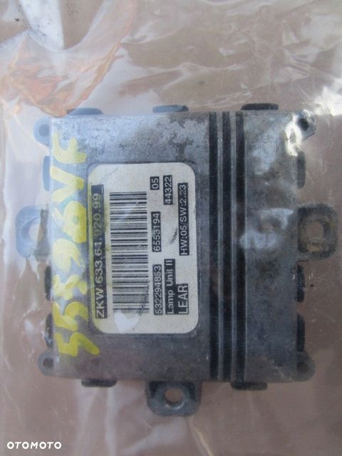 VOLVO V70 S80 CZUJNIK POZIOMOWANIA LAMPY MODUŁ SKRĘTU ZKW 633.61.920.99 - 3