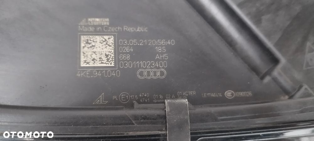 Audi E-Tron 4KE941040 2019- Full Led Prawa Idealna Oryginał 4KE941040 - 6