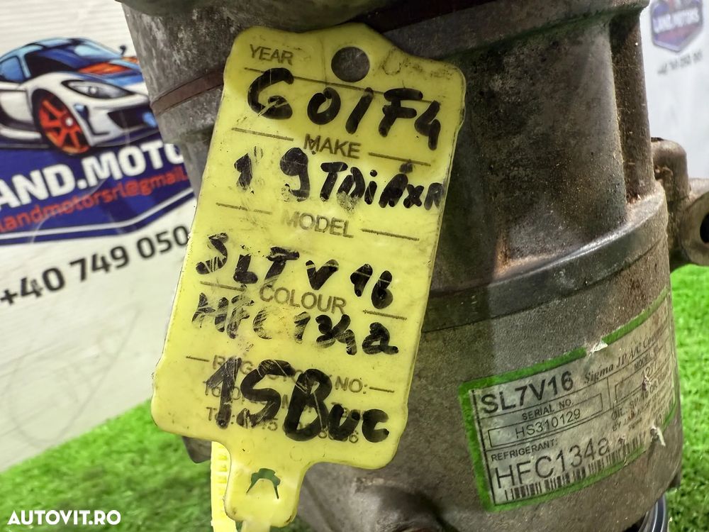 COMPRESOR AC VOLKSWAGEN Golf 4 1.9 TDI / VW Transporter T4 / COD OEM SL7V16 - 6