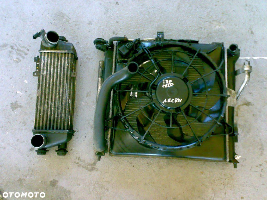 KIA CEED 2006 2011 1.6 CRDI CHŁODNICA INTERCOOLER - 1
