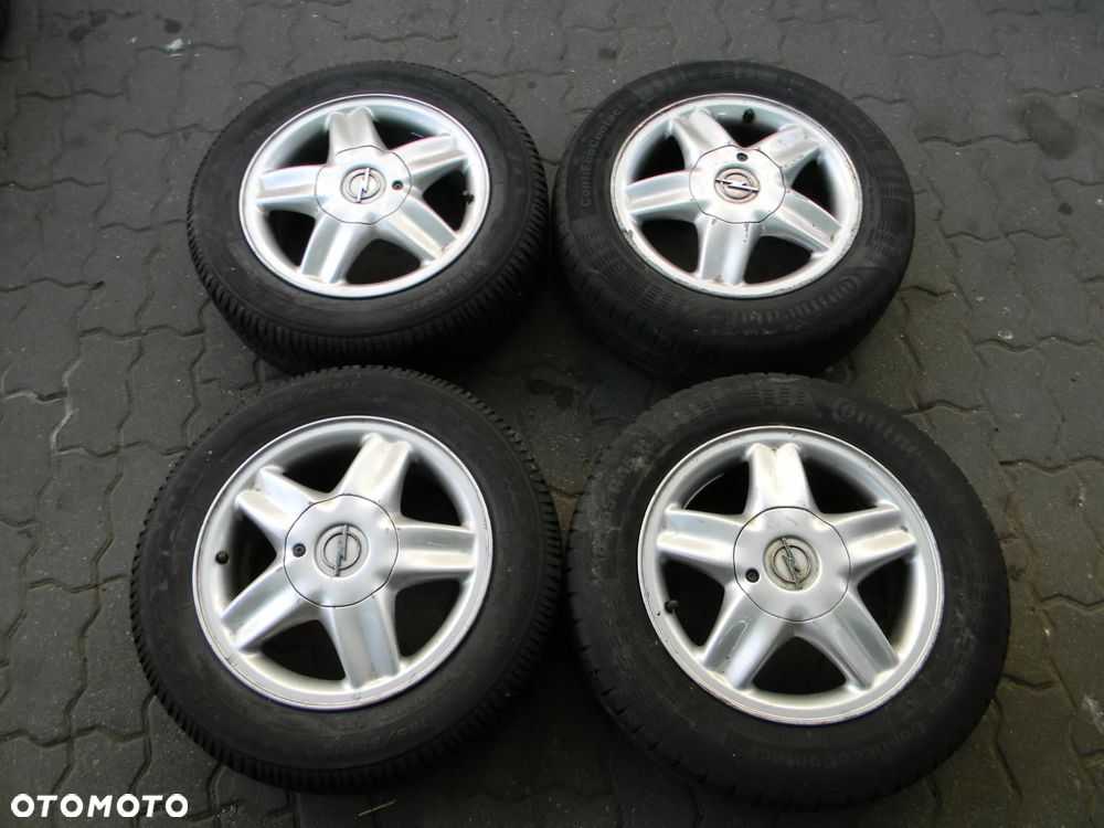 felgi alu 15" OPEL CORSA ASTRA MERIVA COMBO 4x100 Komplet - 1