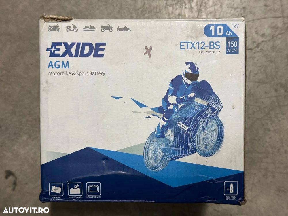 ETX12-BS | Acumulator Moto Exide | Universal - 2