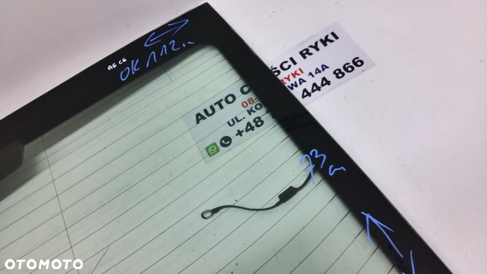 Audi A6 C6 Sedan Szyba Tył - 8