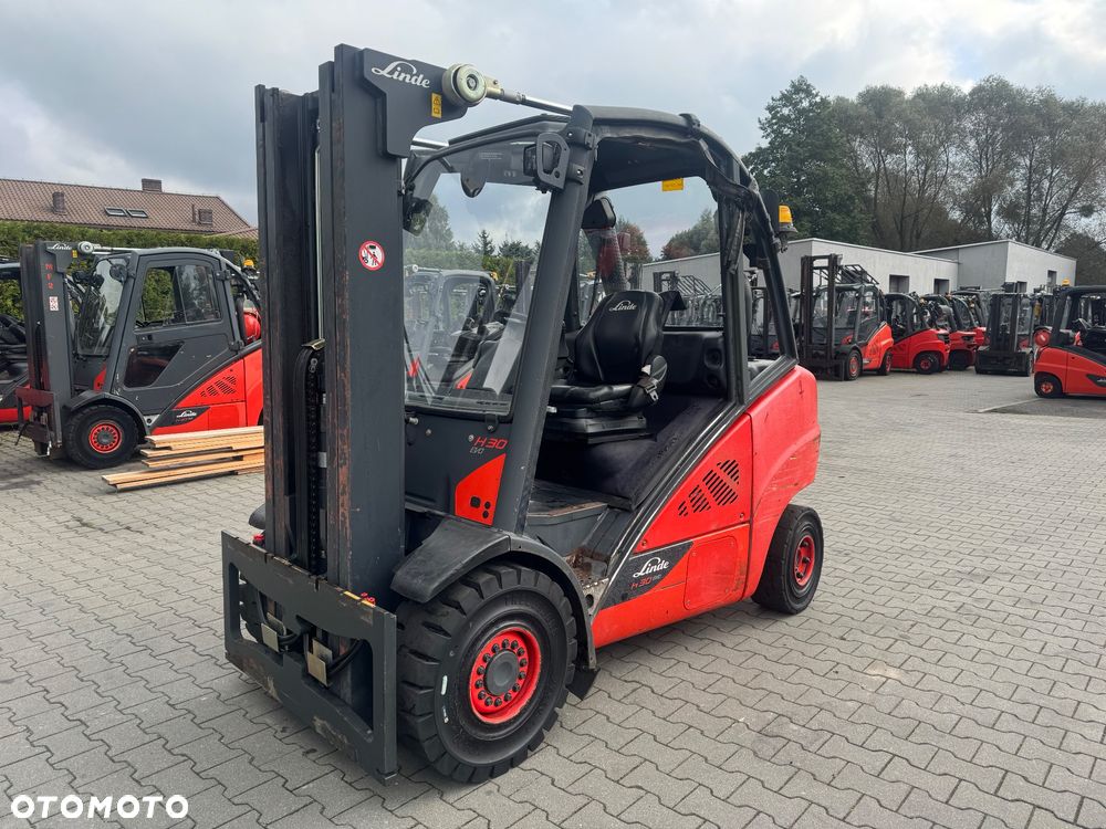 Linde Linde H30D EVO 4 sekcje  półkabina Diesel h35 h25 toyot - 1