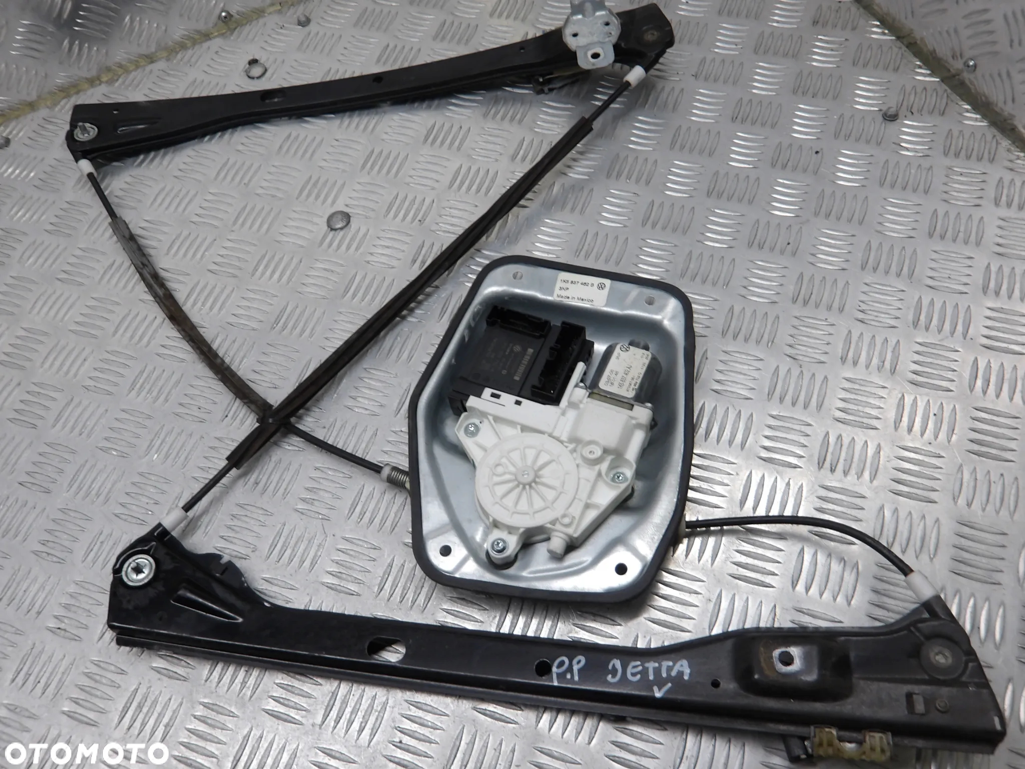 VW JETTA V 05-10 PODNOŚNIK MECHANIZM SZYBY PRAWY LEWY PRZÓD LEWY TYŁ - 2