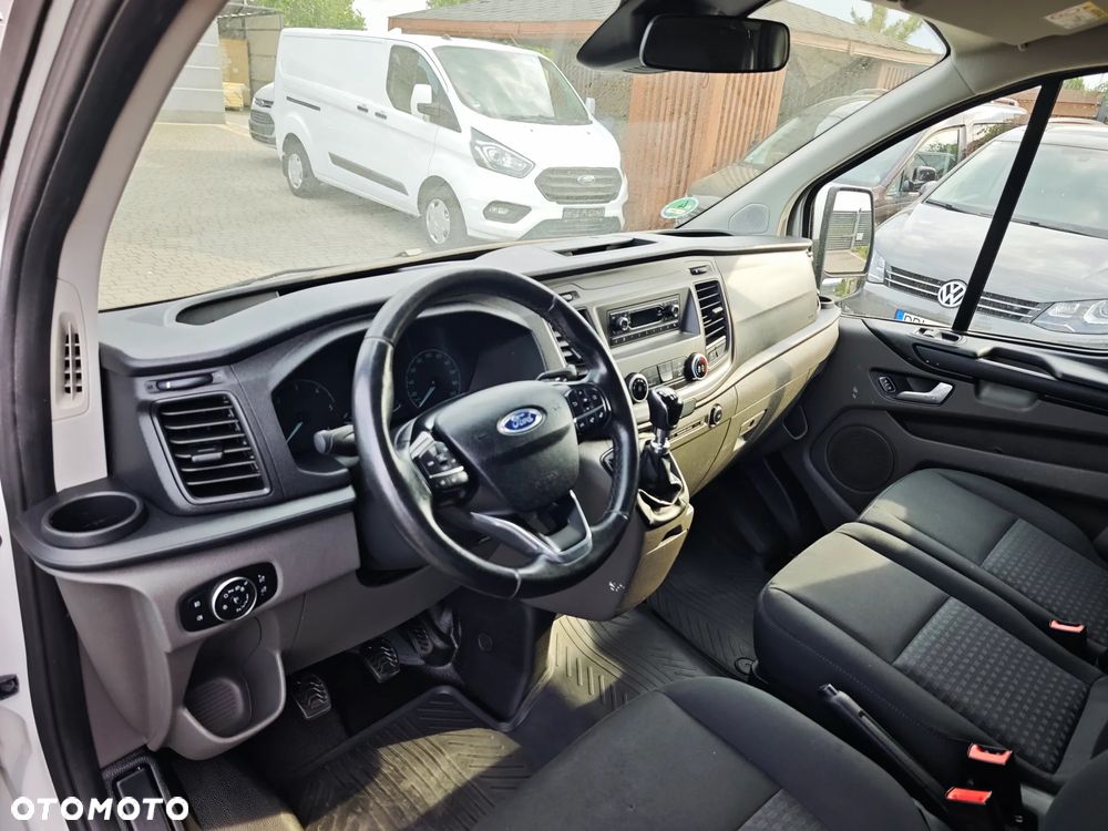 Ford Custom Doka Brygadówka Klima 6 miejsc Hak Bezwypadkowy - 10