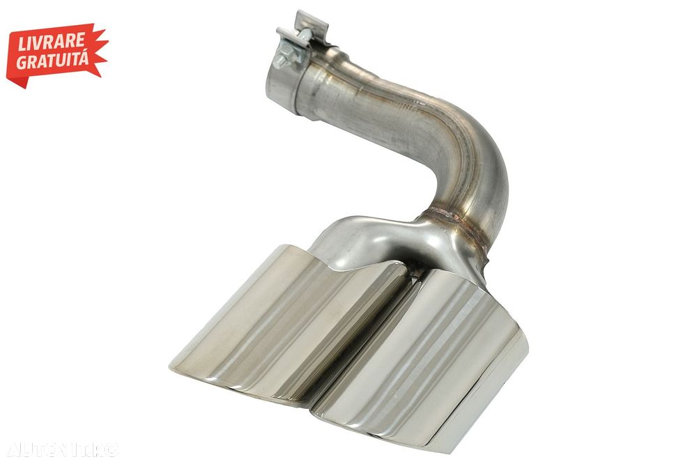 Ornamente Evacuare Porsche Cayenne 9Y0 SUV 3.0 (2018-up) Crom- livrare gratuita - 7