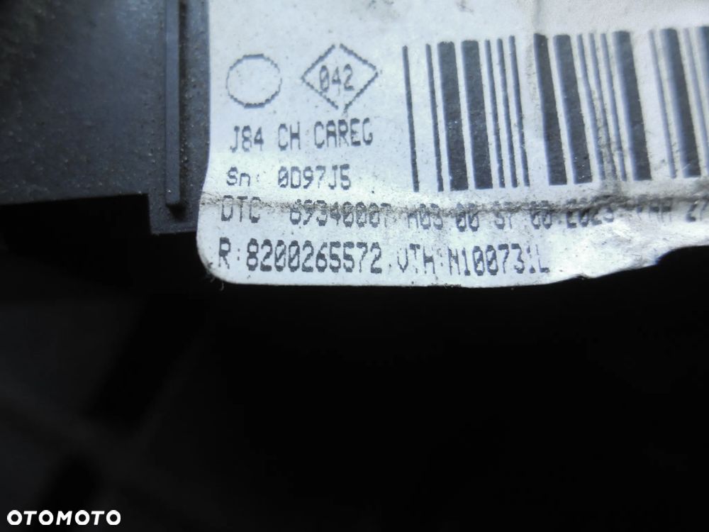 RENAULT SCENIC II PANEL NAWIEWU KLIMATYZACJI 8200265572 POSIADAM 2 SZTUKI - 2