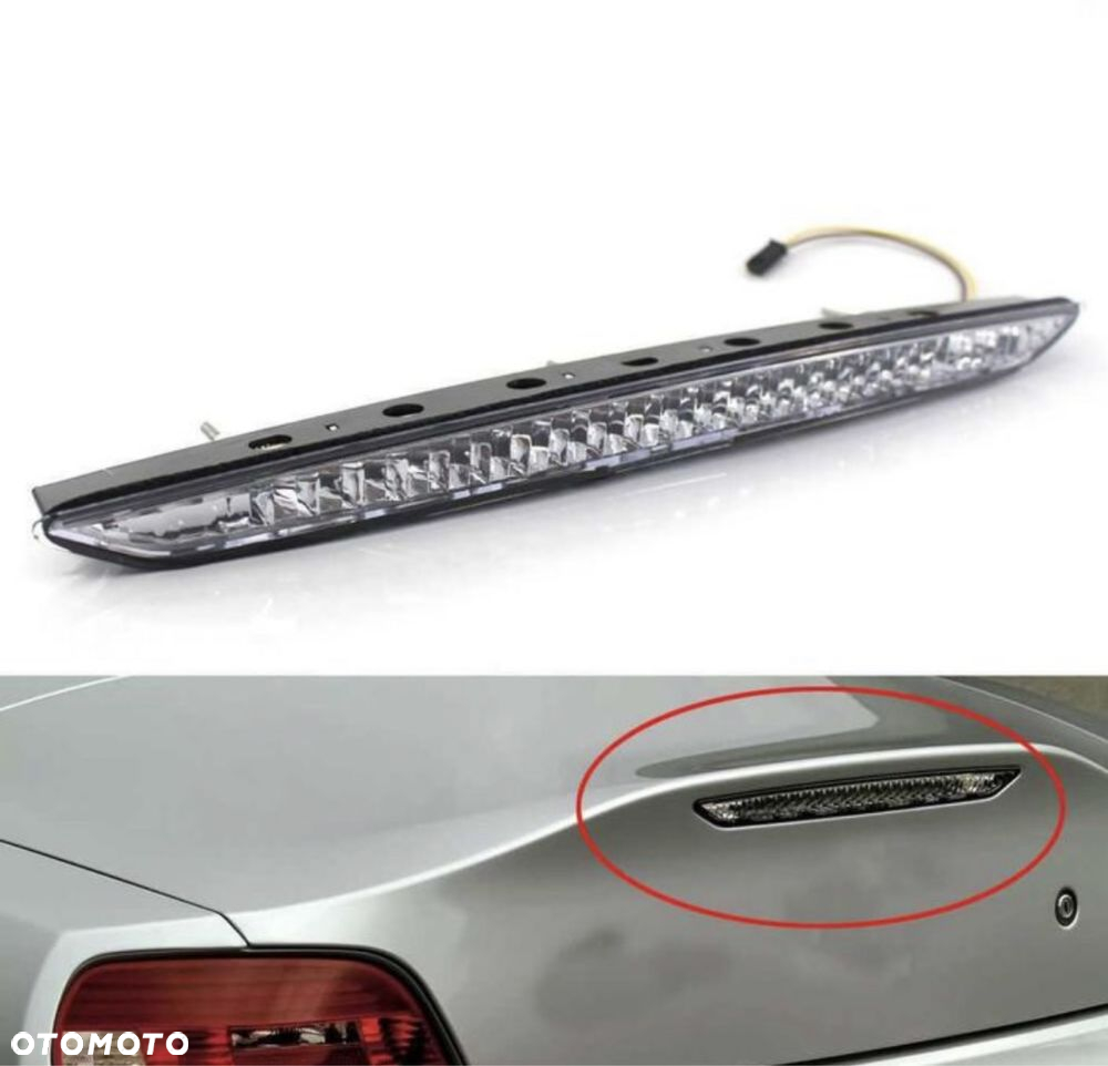 Trzecie światło STOP! Kolor szkła bezbarwny do BMW Z4 e85 03-08 rok - 5