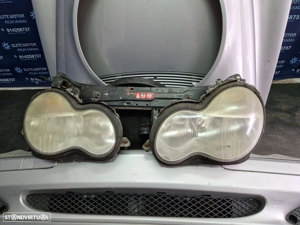 Frente completa usada MERCEDES CLASS C W203 S203 220 CDI capot parachoques oticas guarda lamas radiador - 6