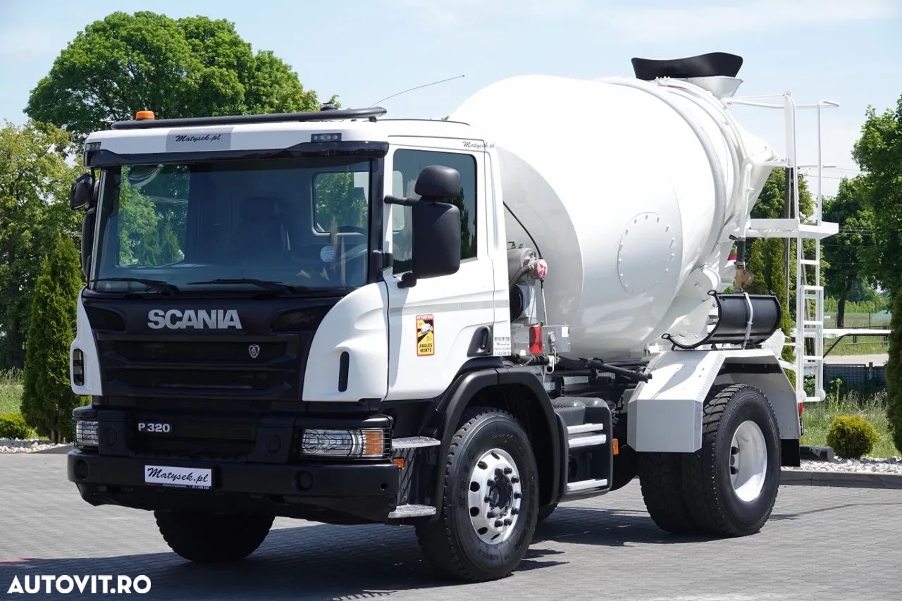 Scania P 320 / MIXER / ARAID / 5 mc / JANTE ALIE / EURO 6 - 1