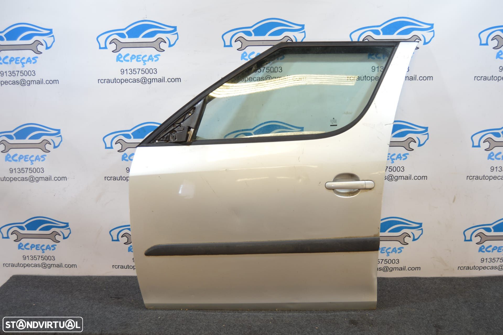 .PORTA FRENTE FRONTAL ESQUERDA SKODA ROOMSTER I 1 MK1 5J 5J7 FECHO ELEVADOR MOTOR PUXADOR VIDRO - 1