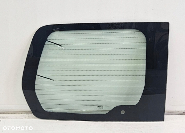 Szyba Tylna Tył Drzwi Skrzydłowe Citroen Berlingo II 2008-2018 Grzana LEWA