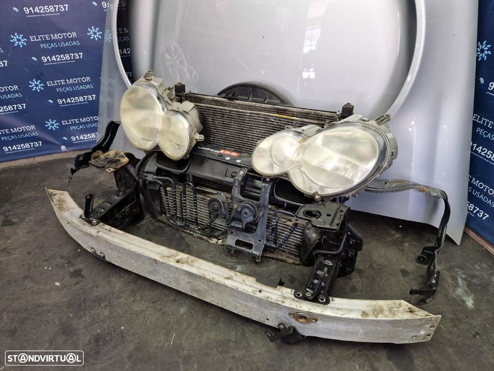 Frente completa usada MERCEDES CLASS C W203 SPORT COUPE AMG 220 CDI parachoques capot oticas guarda lamas reforço - 8