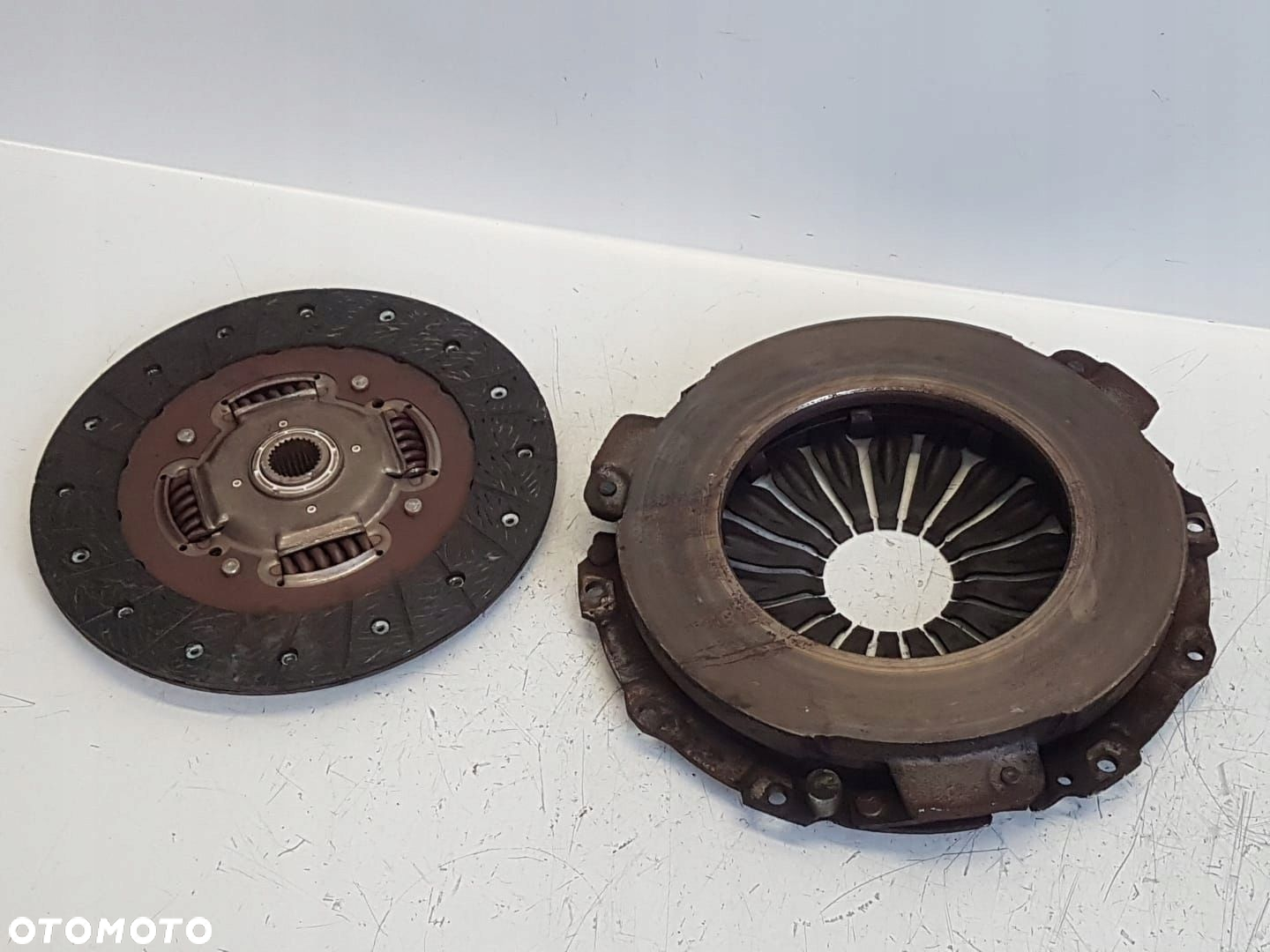 MICRA K12 1.5DCI 02- SPRZĘGŁO TARCZA DOCISK KOMPLE - 4