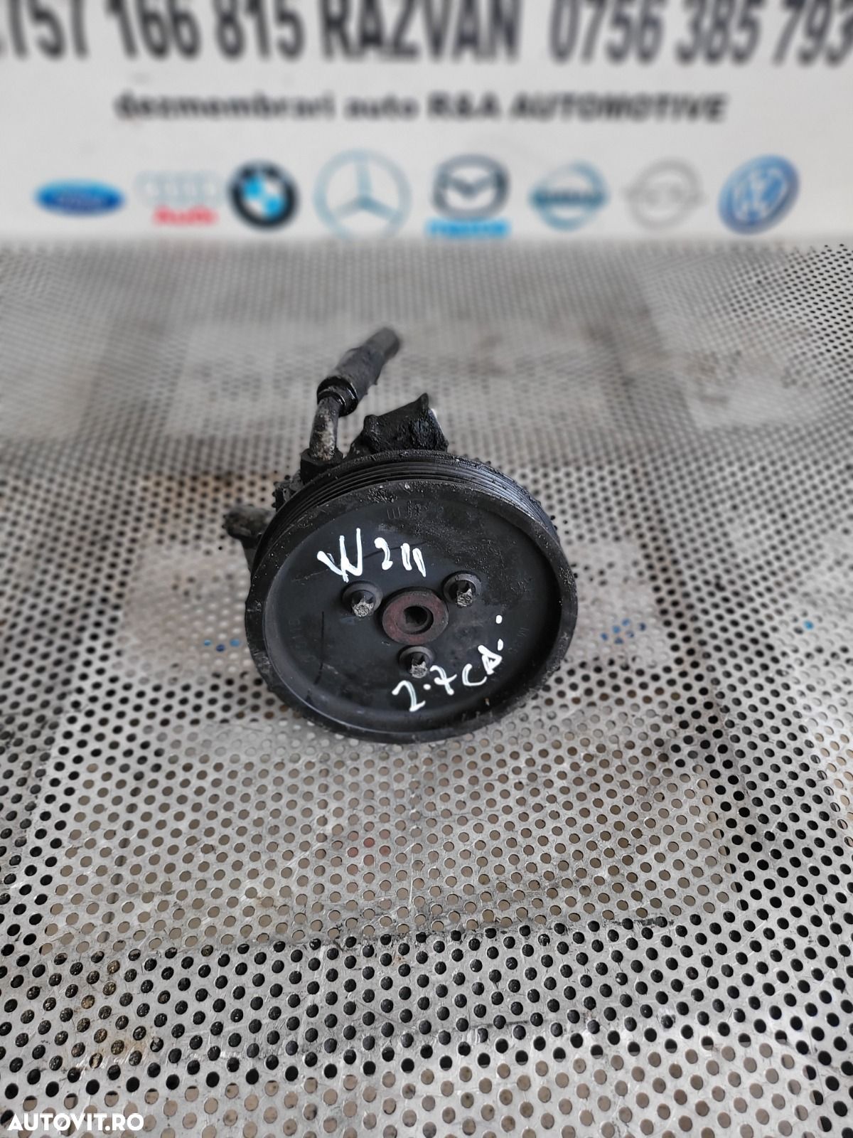 Pompa Servo Servodirectie Hidraulica Mercedes E Class W211 C Class W203 ML W163 2.7 Cdi Motor A612 - 1
