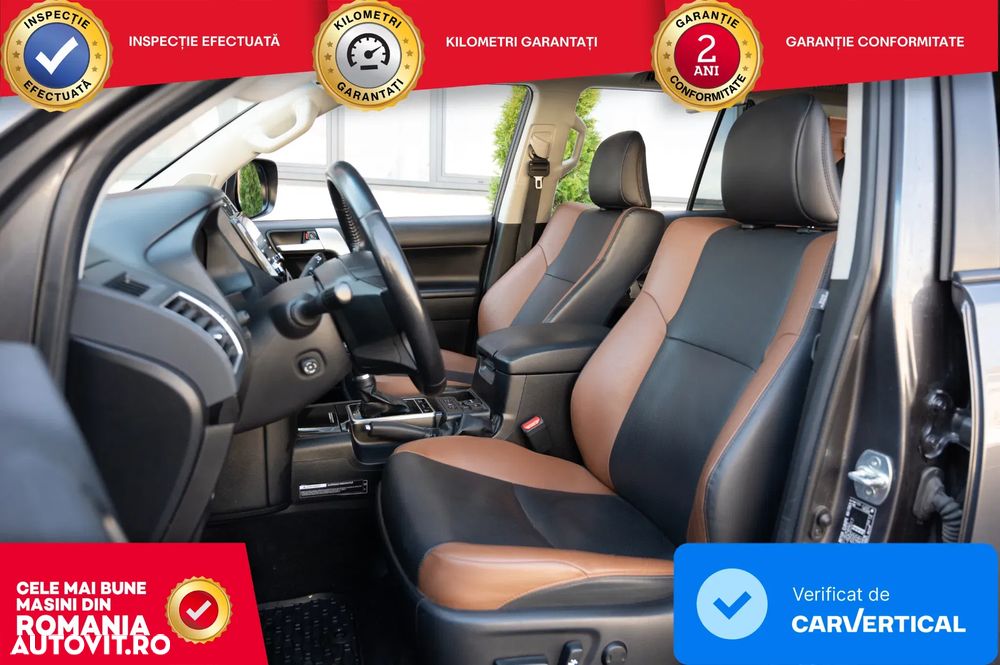 Toyota Land Cruiser 2.8l D-4D 204 CP A/T 7 locuri Luxury AVS - 20