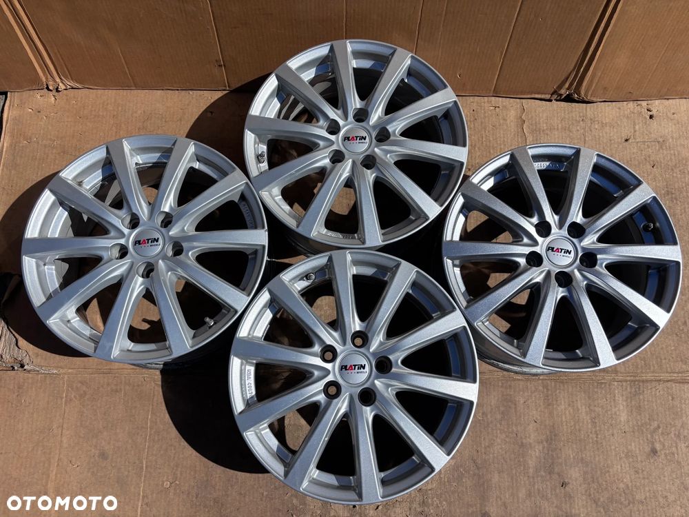Felgi Aluminiowe Komplet BMW Audi VW SKODA SEAT Platin Wheels 7J 17 ET49 5x112 17" Czujniki Ciśnienia
