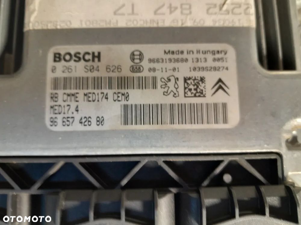 PEUGEOT 308 KOMPUTER STERONIK SILNIKA 0261S04626 - 2