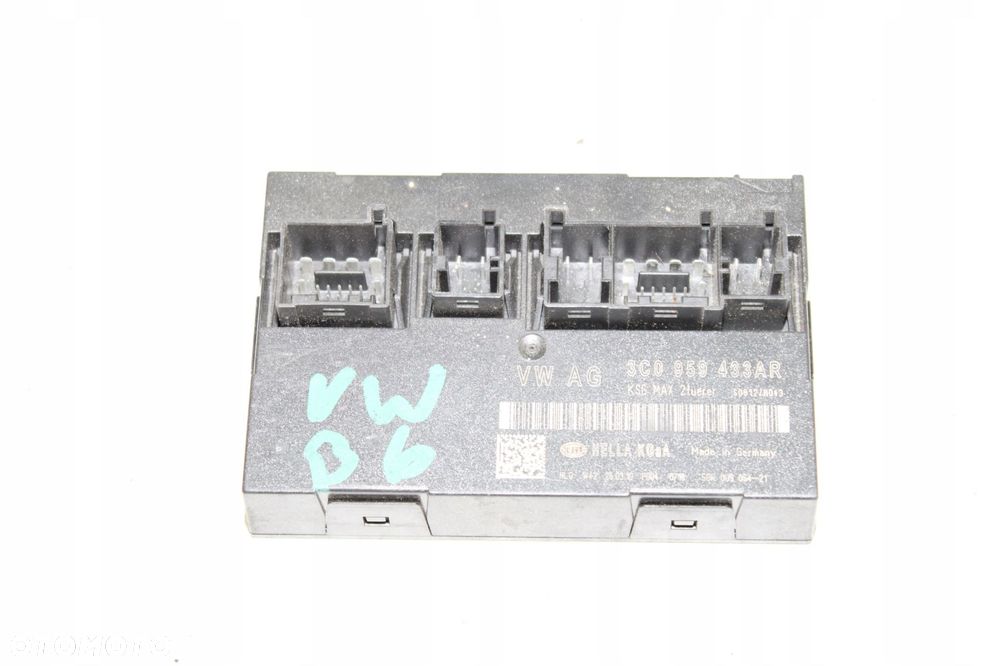 MODUŁ STEROWNIK KOMFORTU VW PASSAT B6 3C0959433AR - 1