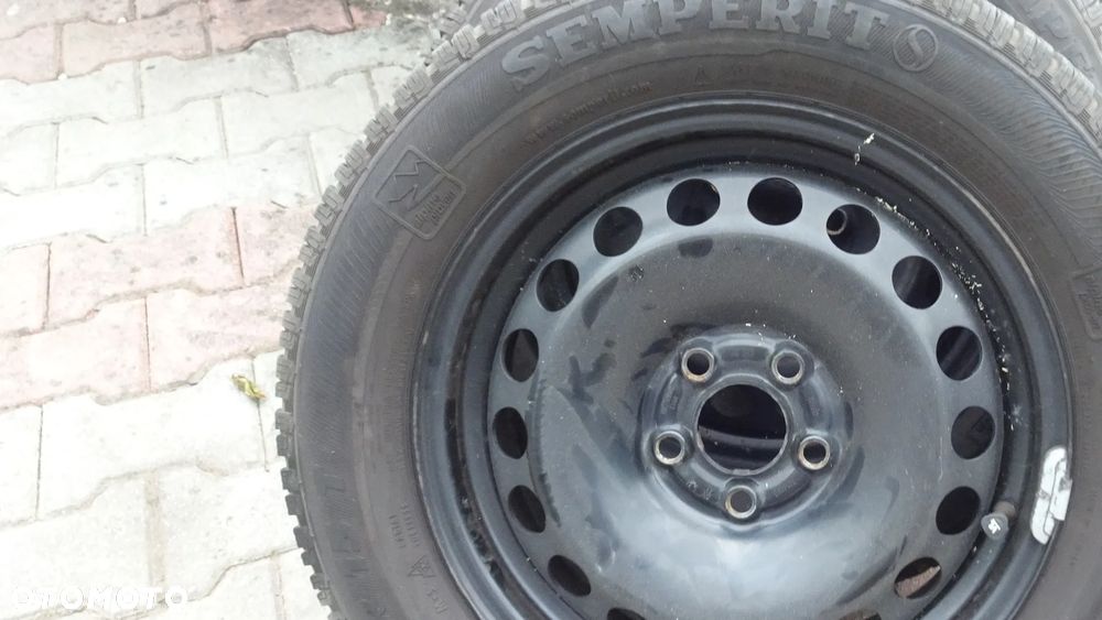 Koła zimowe 15'' 5x100 VW Polo Seat Ibiza ET40 KBA43929 185/65R15 Semperit - 13