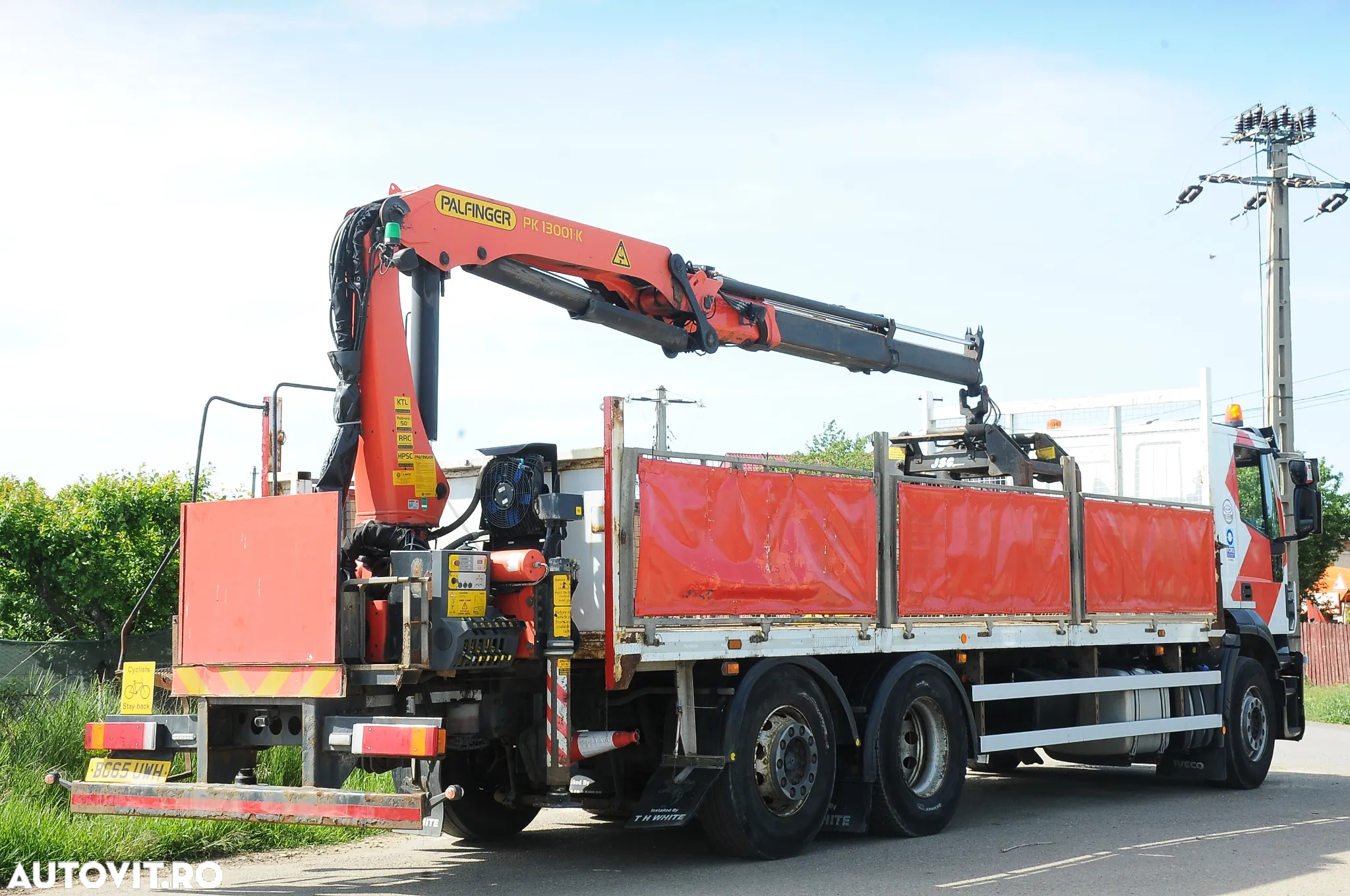 Iveco Stralis cu Macara Palfinger PK 13001-K - 3