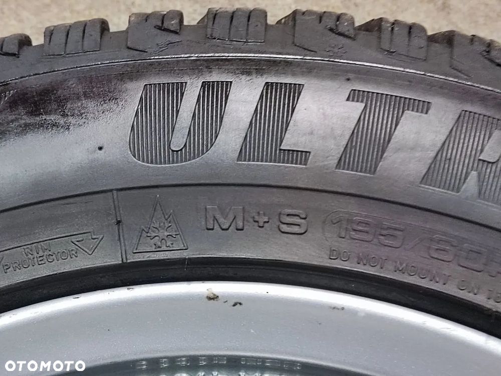 Koło Skoda Octavia z Opona Zimowa 195/60 R16 - 5
