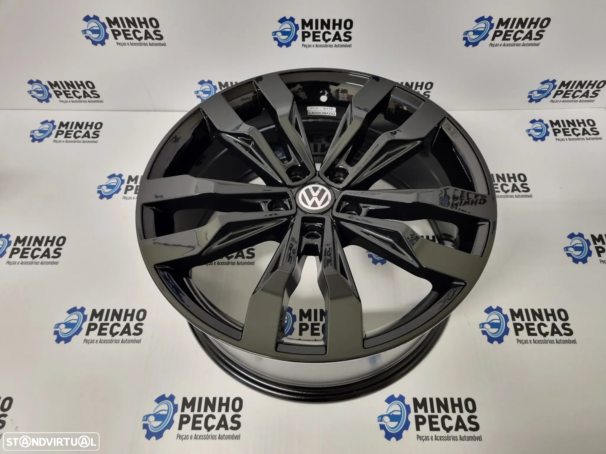 Jantes Vw Tiguan R-Line em 18 Preto Brilho - 7