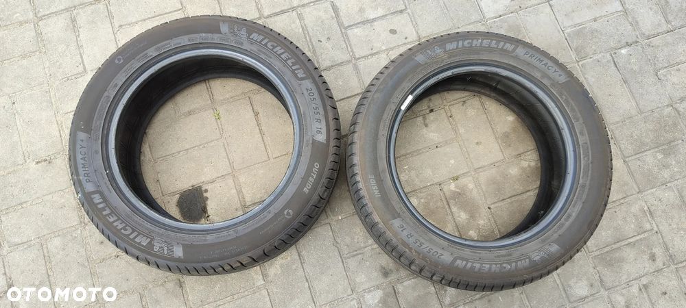 OPONY LETNIE 205/55R16 MICHELIN PRIMACY 4 91V (1225) 2 SZTUKI PARA 7mm LATO - 2