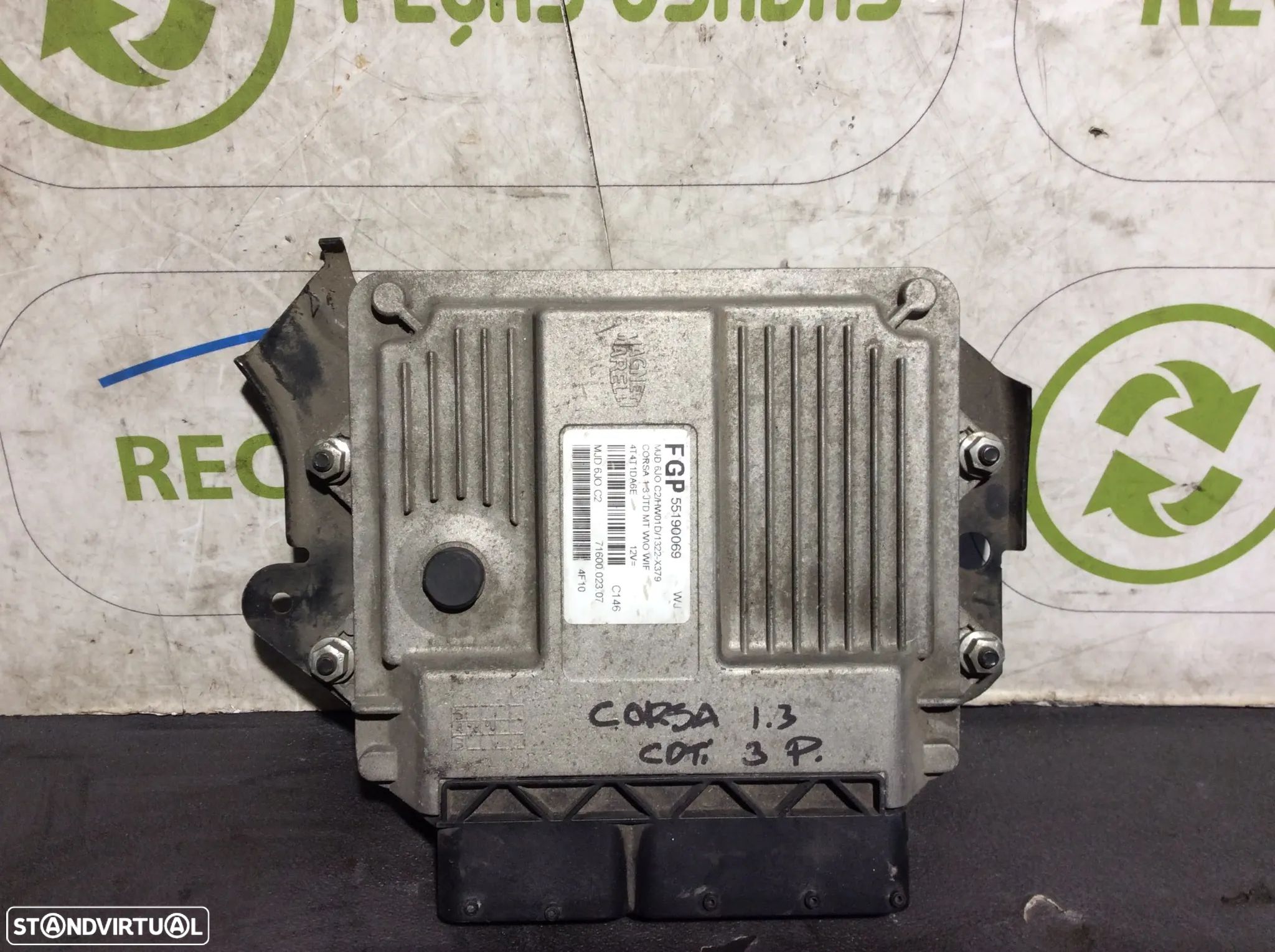 Centralina do Motor Opel Corsa 1.3D - 1