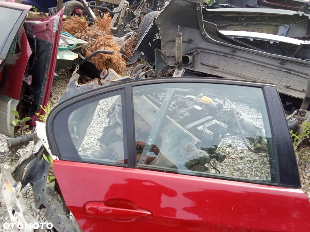 CC DRZWI PRAWY TYŁ BMW 3 E90 LCI LIFT GOŁE SEDAN KARMESINROT A61 - 4